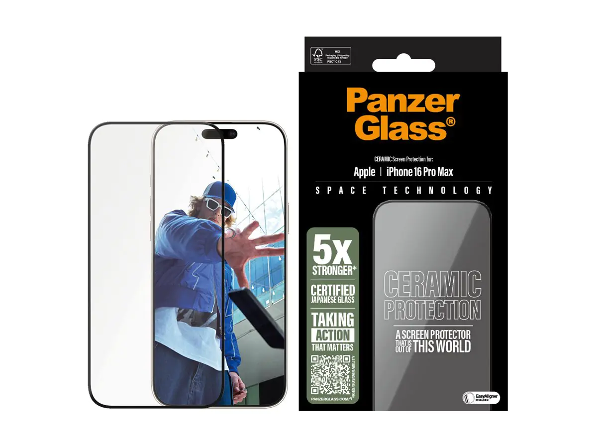 PanzerGlass PG Ceramic Scrn iPhone 16P 6.9Inch UWF