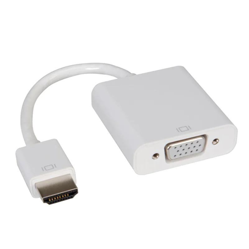 Roline - Videoadapter - HD-15 (VGA) weiblich zu HDMI männlich - 15 cm - weiß Roline - Videoadapter - HD-15 (VGA) weiblich zu HDMI männlich - 15 cm - weiß