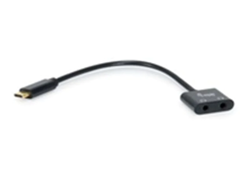 equip Adapterkabel USB-C -> DAC- Audio St/Bu 3.5mm sw - Audio/Multimedia