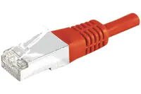 Dexlan - Patch-Kabel - RJ-45 (M) zu RJ-45 (M) - 2 m - SFTP, PiMF - CAT 6a - geformt - Rot Dexlan - Patch-Kabel - RJ-45 (M) zu RJ-45 (M) - 2 m - SFTP, PiMF - CAT 6a - geformt - Rot