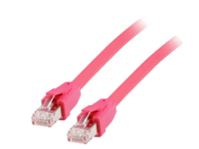equip - Patch-Kabel - RJ-45 (M) zu RJ-45 (M) - 2 m - S/FTP - CAT 8.1 - halogenfrei - Rot
