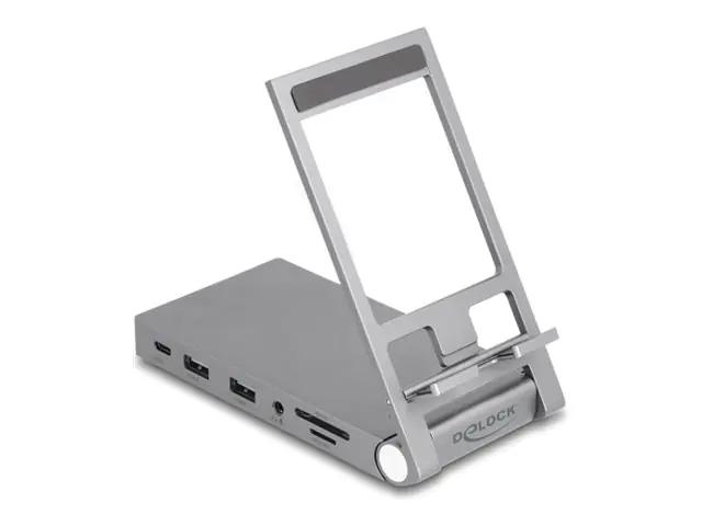 Delock Dockingstation + Notebook-/Tablet-Ständer
