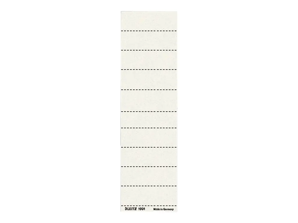 Esselte Leitz Ordneretiketten - mit Register - weiß 19010001