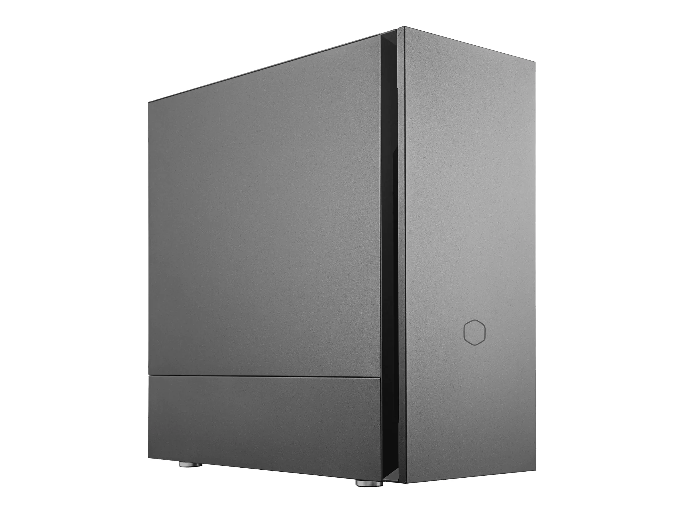CoolerMaster Silencio S600 - Schallgedämmter Stahl - Tower - ATX - keine Spannungsversorgung (ATX / PS/2) - Schwarz - USB/Audio