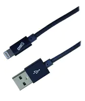 ACV USB Datenkabel-MFI zert-anthrazit 200cm für Apple 8-Pin
