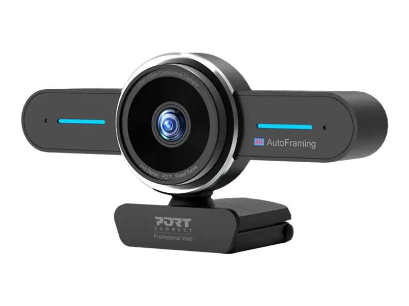 PORT Connect - Konferenzkamera - Farbe - 8,3 MP - 3840 x 2160 - 4K - USB-C - MJPEG, YUV - Gleichstrom 5 V