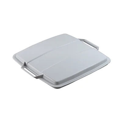 DURABLE Abfalleimer DURABIN FLIP VEH2013020 52x61x49cm grau DURABLE Abfalleimer DURABIN FLIP VEH2013020 52x61x49cm grau