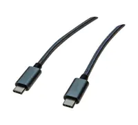exertis Connect - USB-Kabel - 24 pin USB-C (M) zu 24 pin USB-C (M) - USB 3.1 Gen 2 - 1 m - Metall