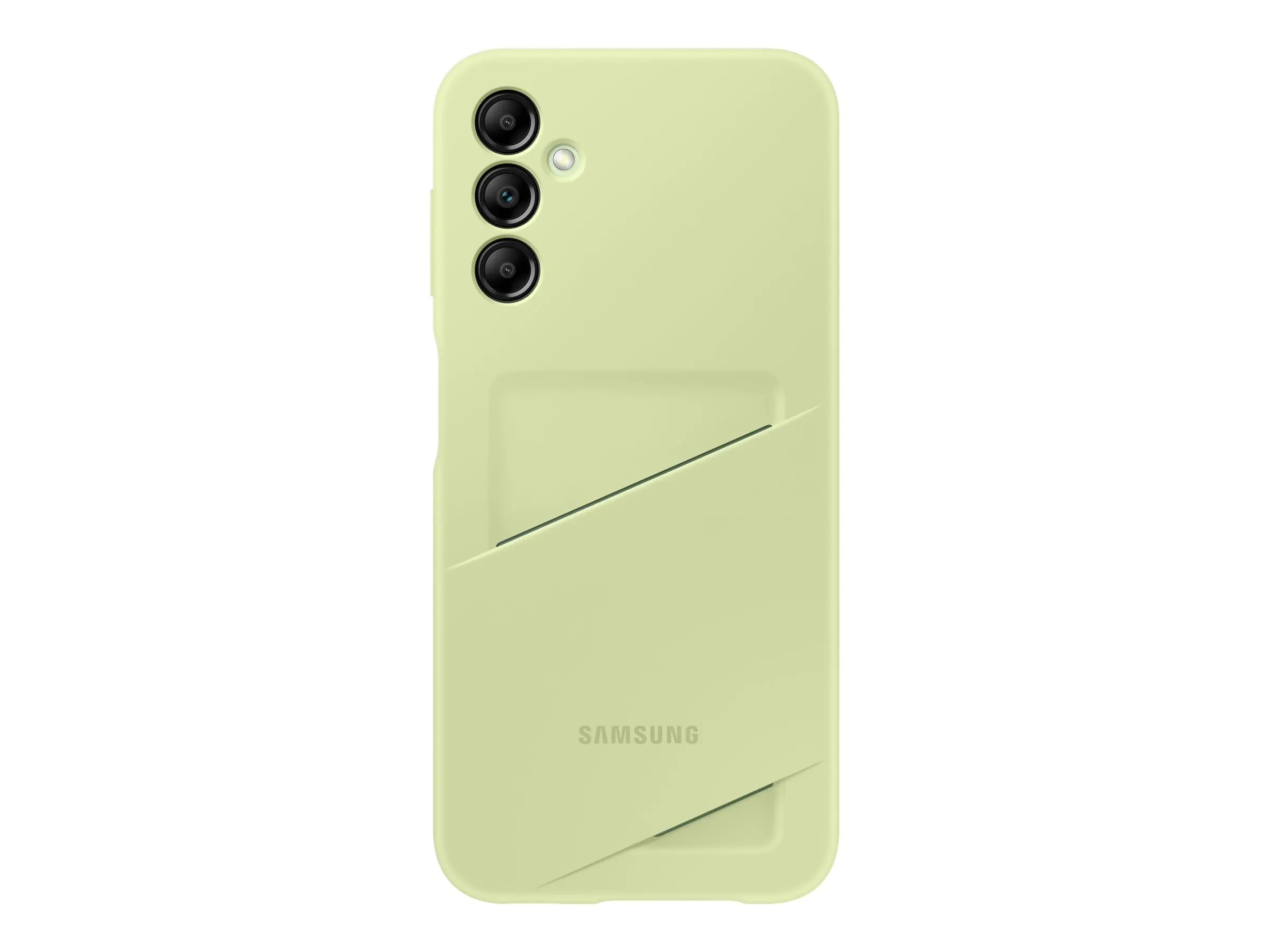 Samsung EF-OA146 - Hintere Abdeckung für Mobiltelefon - Thermoplastisches Polyurethan (TPU) - gelbgrün - für Galaxy A14 5G