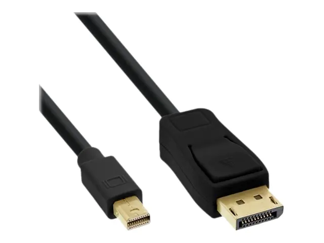 InLine - DisplayPort-Kabel - Mini DisplayPort (M) bis DisplayPort (M) - 2 m - Schwarz
