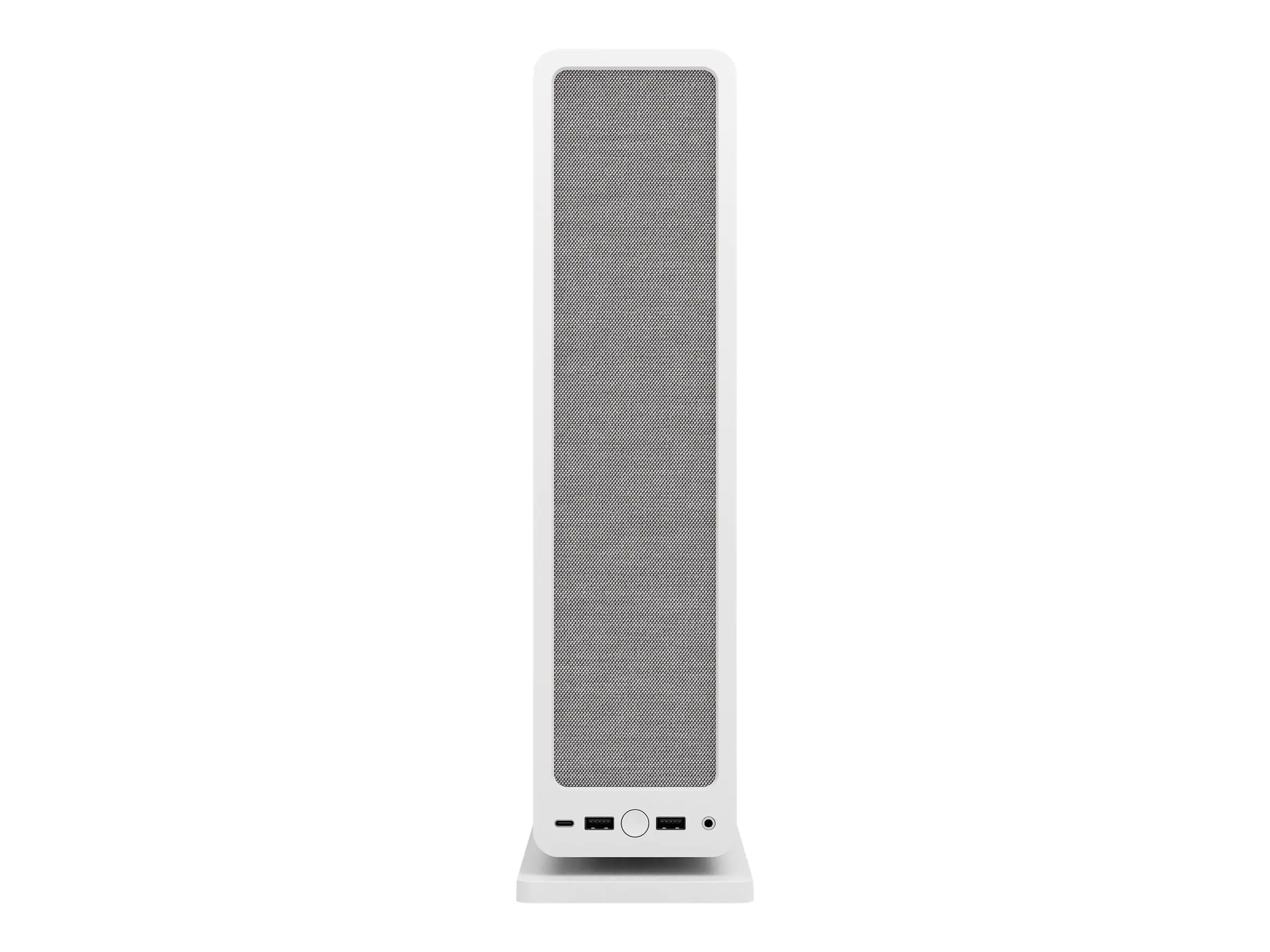 Fractal Design Ridge - SFF - Mini-ITX - keine Spannungsversorgung (SFX12V/SFX-L12V) - weiß - USB/Audio