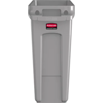 Rubbermaid Abfallbehälter Slim Jim 1971258 60l grau Rubbermaid Abfallbehälter Slim Jim 1971258 60l grau