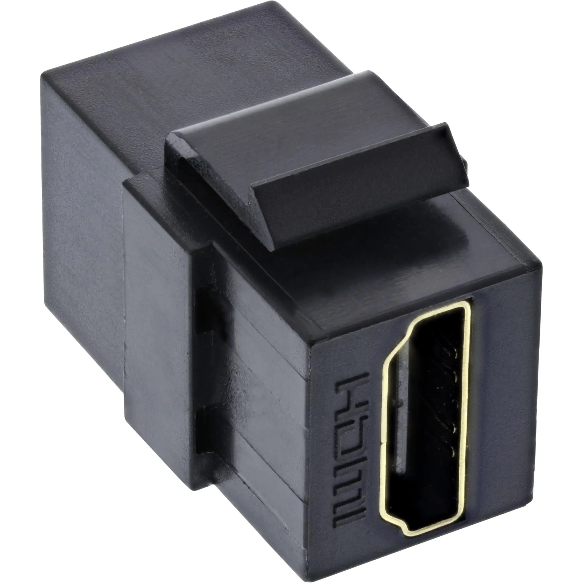 InLine - Modulares Faceplate-Snap-In - HDMI - Schwarz