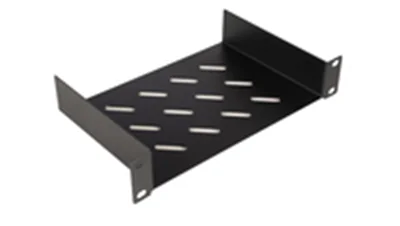 Equip Fachboden fest 10" für Serverschränke 1U 15cm sw