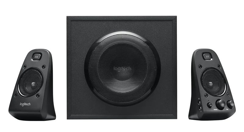 Logitech Z-623 - Lautsprechersystem - für PC - 2.1-Kanal - 200 Watt (Gesamt) Logitech Z-623 - Lautsprechersystem - für PC - 2.1-Kanal - 200 Watt (Gesamt)