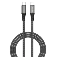 4smarts USB-C auf Kabel PremiumCord 100W 3m schwarz