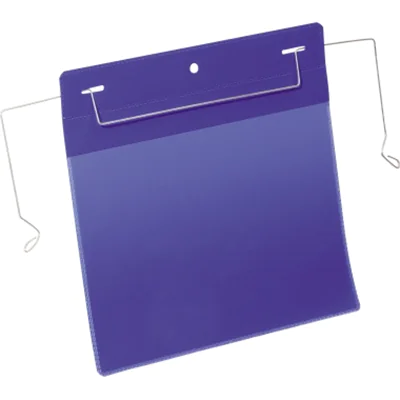 DURABLE Kennzeichnungstasche 175207 Bügel A5 quer d.bl 50 St./Pack. DURABLE Kennzeichnungstasche 175207 Bügel A5 quer d.bl 50 St./Pack.