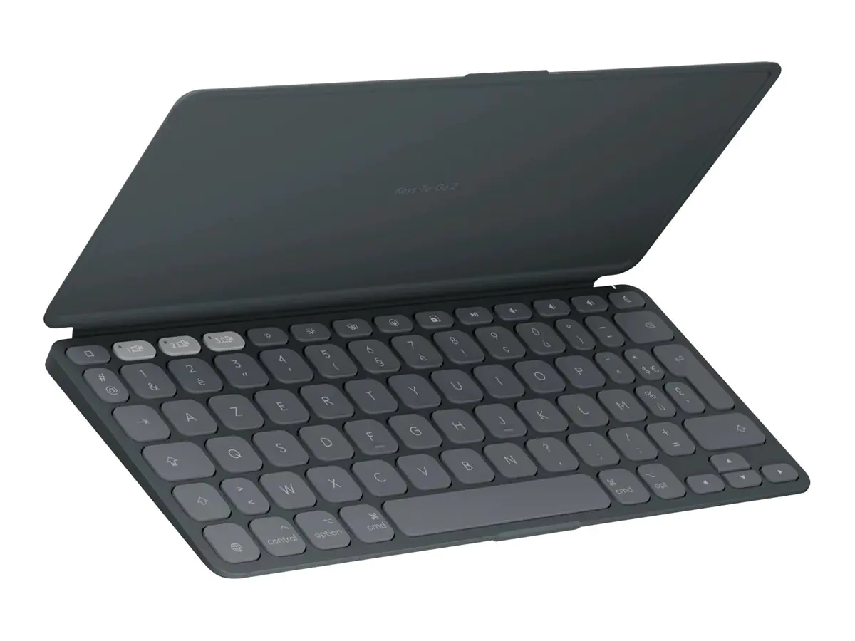 Logitech Keys-To-Go 2 for iPad - Tastatur - built-in cover