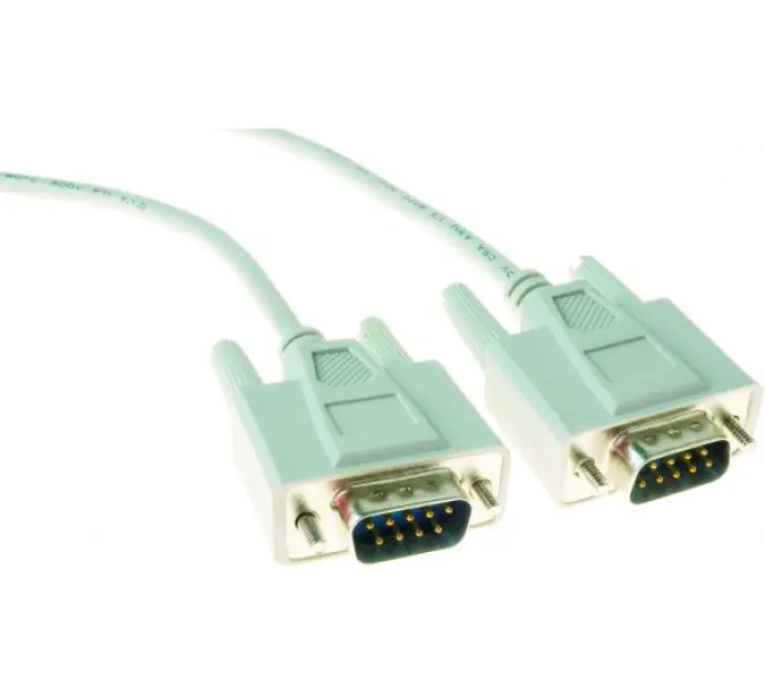 exertis Connect - Kabel seriell - DB-9 (M) zu DB-9 (M) - 1.8 m - Grau