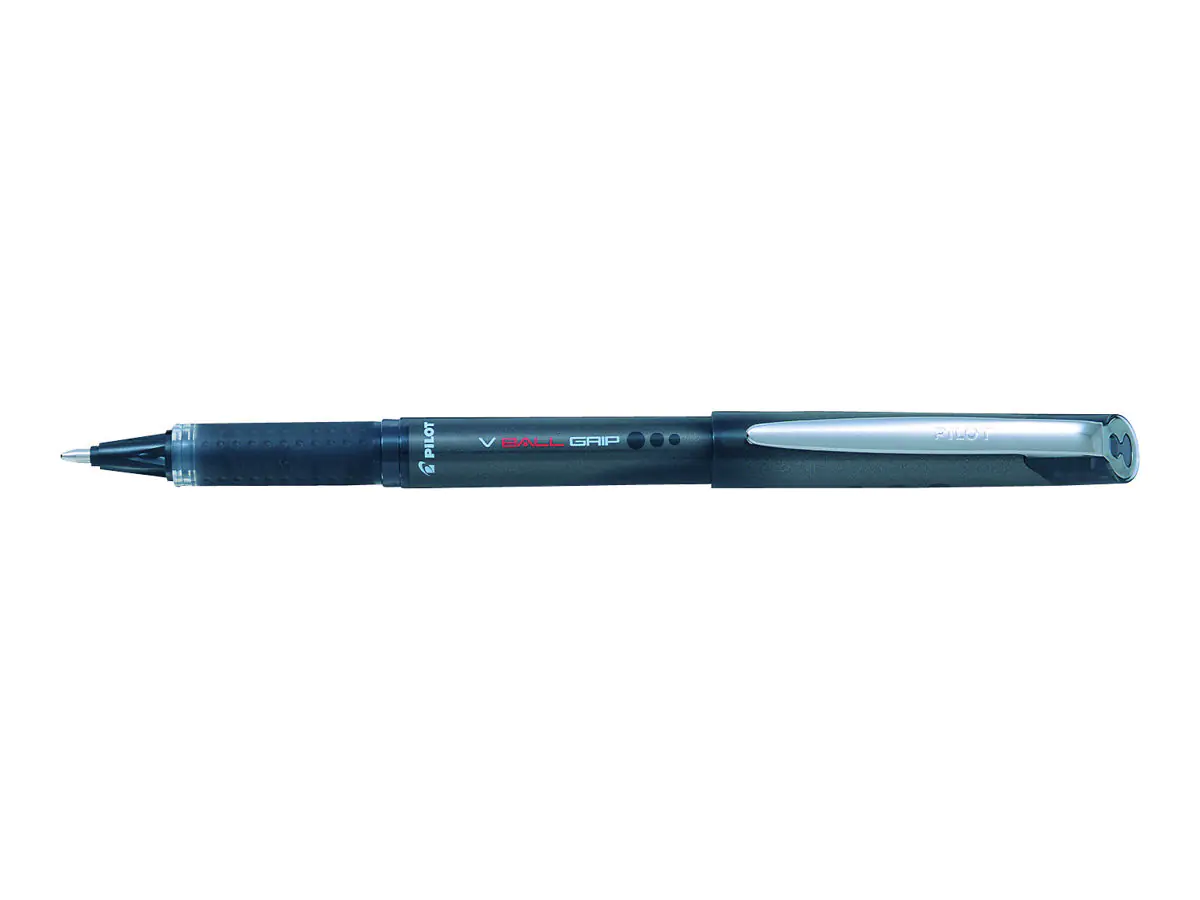 PILOT PEN Pilot V Ball Grip - Tintenroller - Schwarz BLN-VBG10-B