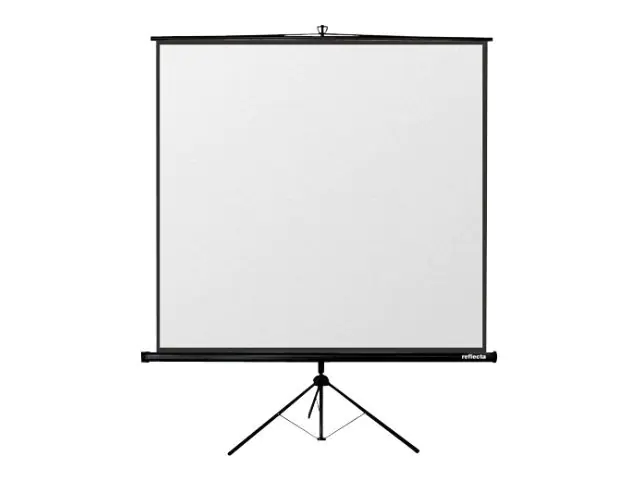 Reflecta CrystalLine Tripod - Projektionsbildschirm mit Stativ - 220.6 cm (86.9") - 1:1 - Matte White - Totally White