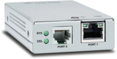 Allied Telesis AT MMC6005 - Netzwerkextender - 1GbE, Ethernet over VDSL2 - 10Base-T, 100Base-TX, 1000Base-T - bis zu 3 km