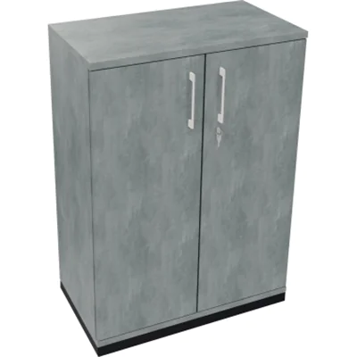 Flügeltürenschrank 3OH B800xT442xH1133 an/Beton