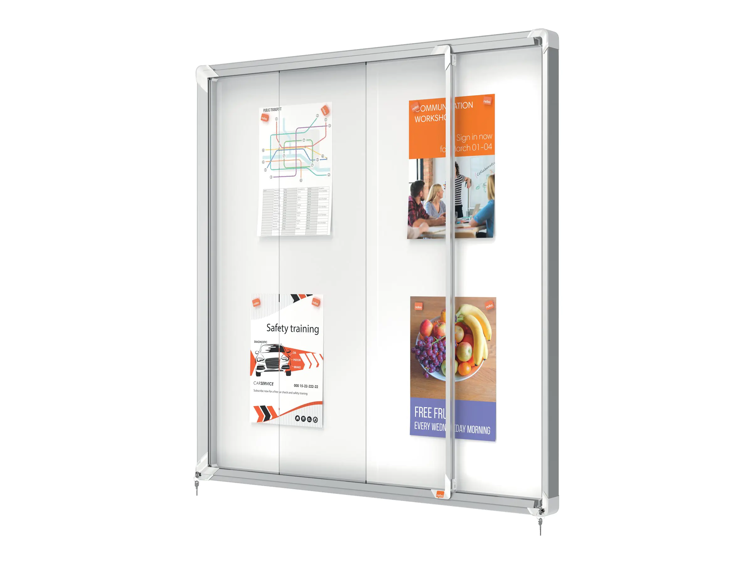 Nobo Geschlossenes Memoboard - geeignet für 1902570