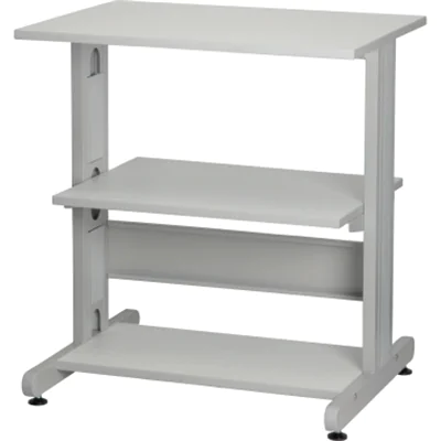 ROLINE Druckertisch 17.01.1089 hoch belastbar lichtgrau/weiß ROLINE Druckertisch 17.01.1089 hoch belastbar lichtgrau/weiß