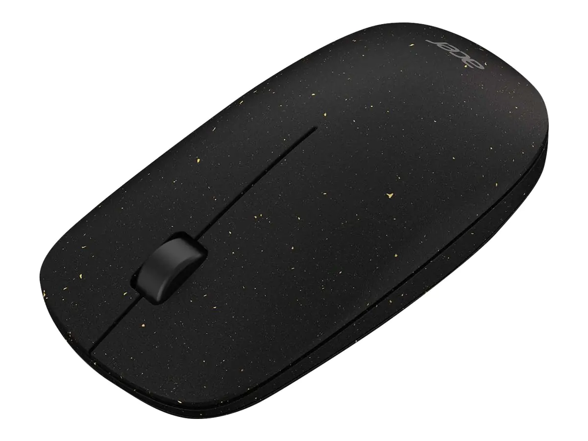 Acer Vero AMR020 - Maus - rechts- und linkshändig - optisch - 3 Tasten - kabellos - 2.4 GHz - Schwarz - retail