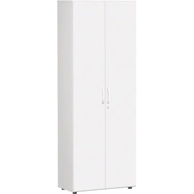 Geramöbel Flügeltürenschrank Flex S-386128-WW 6OH Garderobe weiß