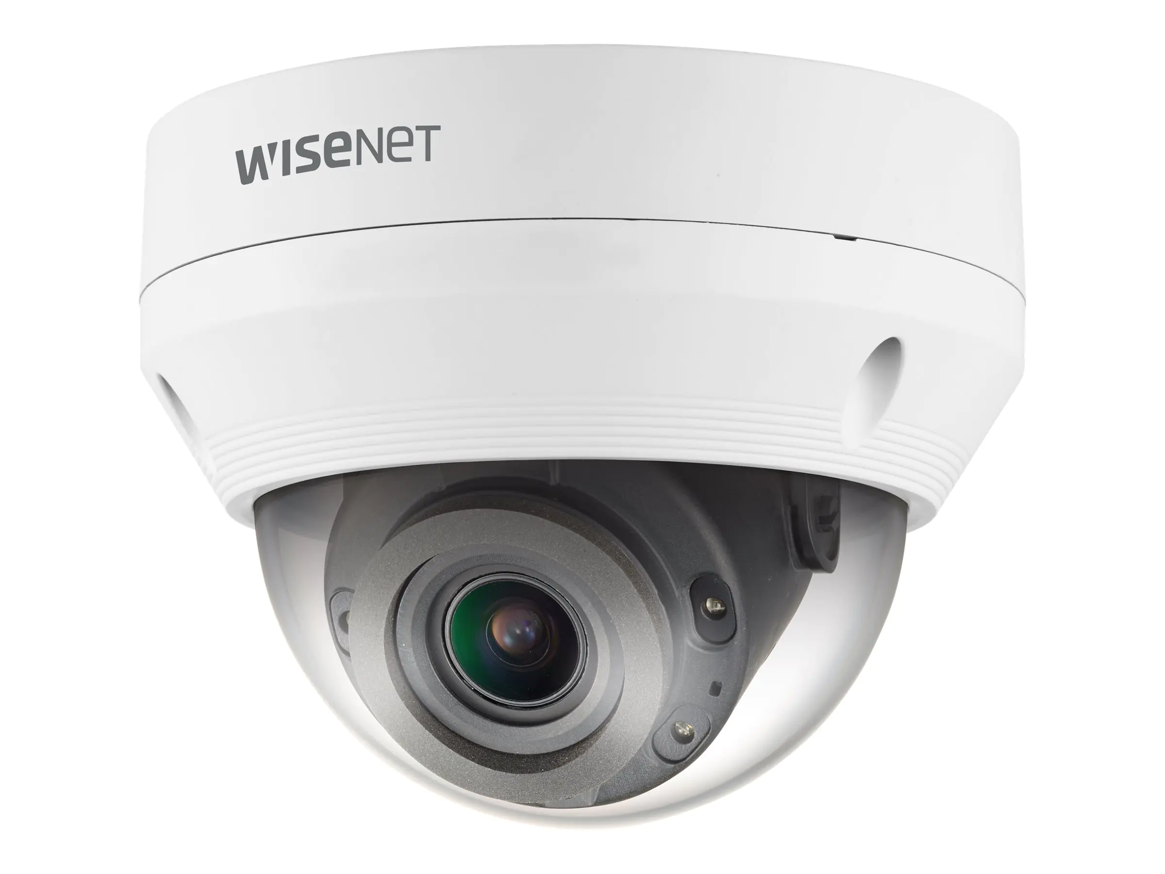 Hanwha WiseNet Q QNV-6082R - Netzwerk-Überwachungskamera - Kuppel - Farbe (Tag&Nacht) - 2 MP - 1920 x 1080 - 1080p - motorbetrieben - Audio - Composite - LAN 10/100 - MJPEG, H.264, H.265 - Gleichstrom 12 V / PoE