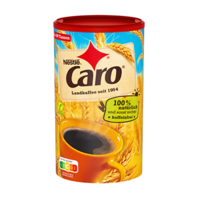 Caro® Kaffee entkoffeiniert löslich 200 g/Pack. Caro® Kaffee entkoffeiniert löslich 200 g/Pack.