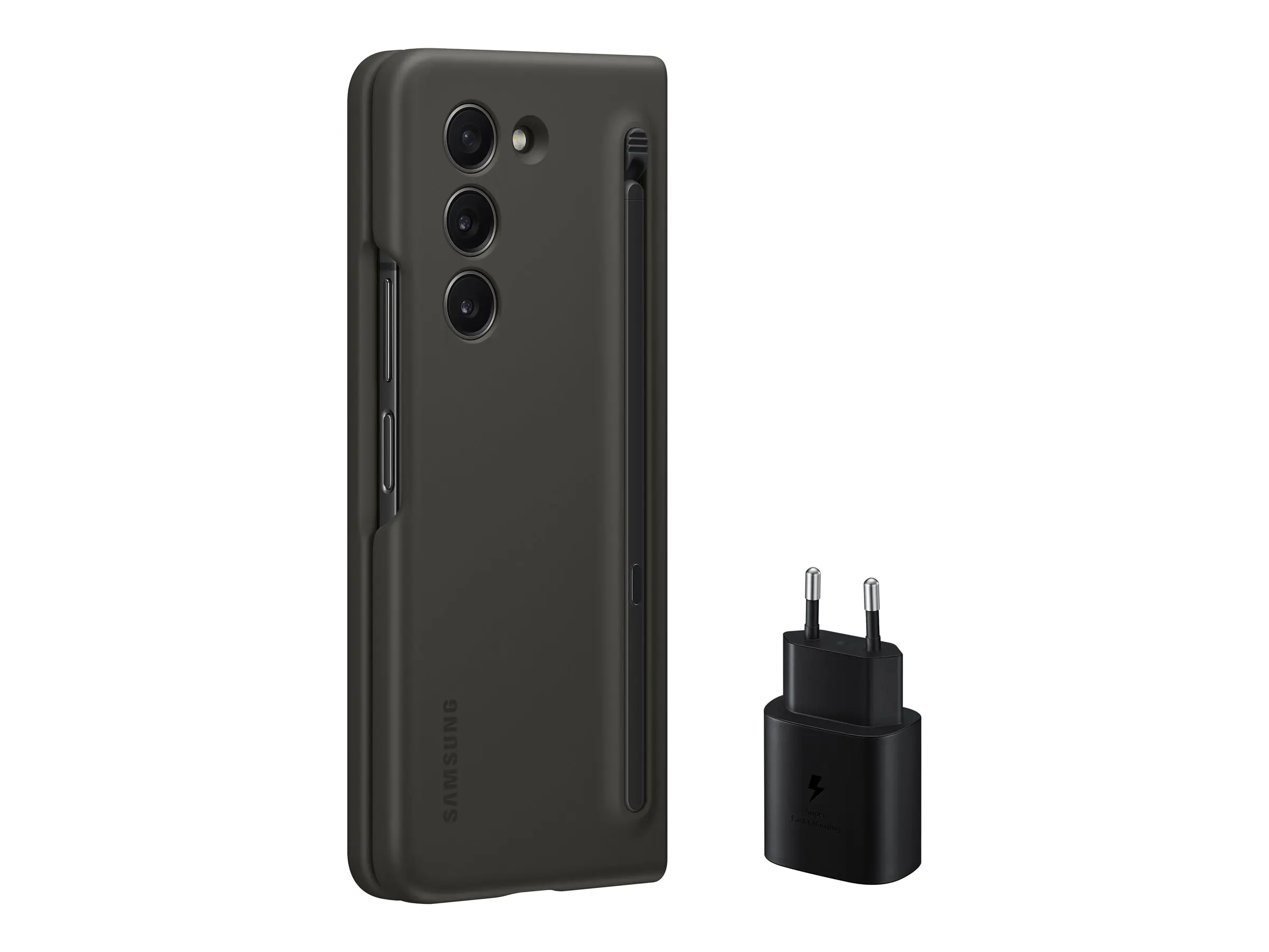 Samsung EF-OF94K - Zubehörkit für Handy - Slim S Pen Etui, TA800 ohne Kabel - Graphite - für Galaxy Z Fold5