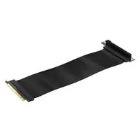 CORSAIR Premium Extension - PCI Express x16 Kabel - PCI Express 4.0 x16 (M) zu PCI Express 4.0 x16 (W) nach rechts abgewinkelt - 30 cm