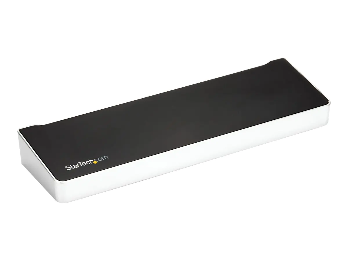 StarTech USB-C Dockingstation - Drei 4K Monitor Docking station mit zwei DisplayPort & HDMI - 100W Power Delivery - USB-C, 4x USB-A Hub - USB 3.1 Gen 1 Typ-C Dock - Windows & Mac (DK30CH2DEPUE) - Dockingstation - USB-C - HDMI, DP - 1GbE - 100 Watt - TAA-k