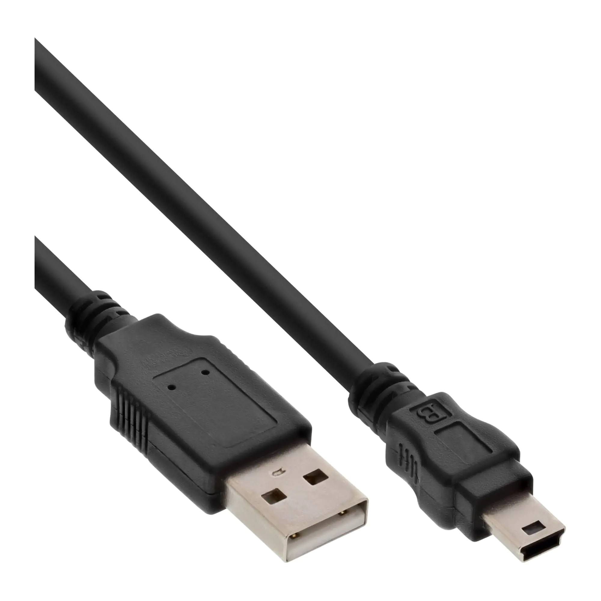 InLine - USB-Kabel - USB (M) zu Mini-USB, Typ B (M) - 30 cm - Schwarz