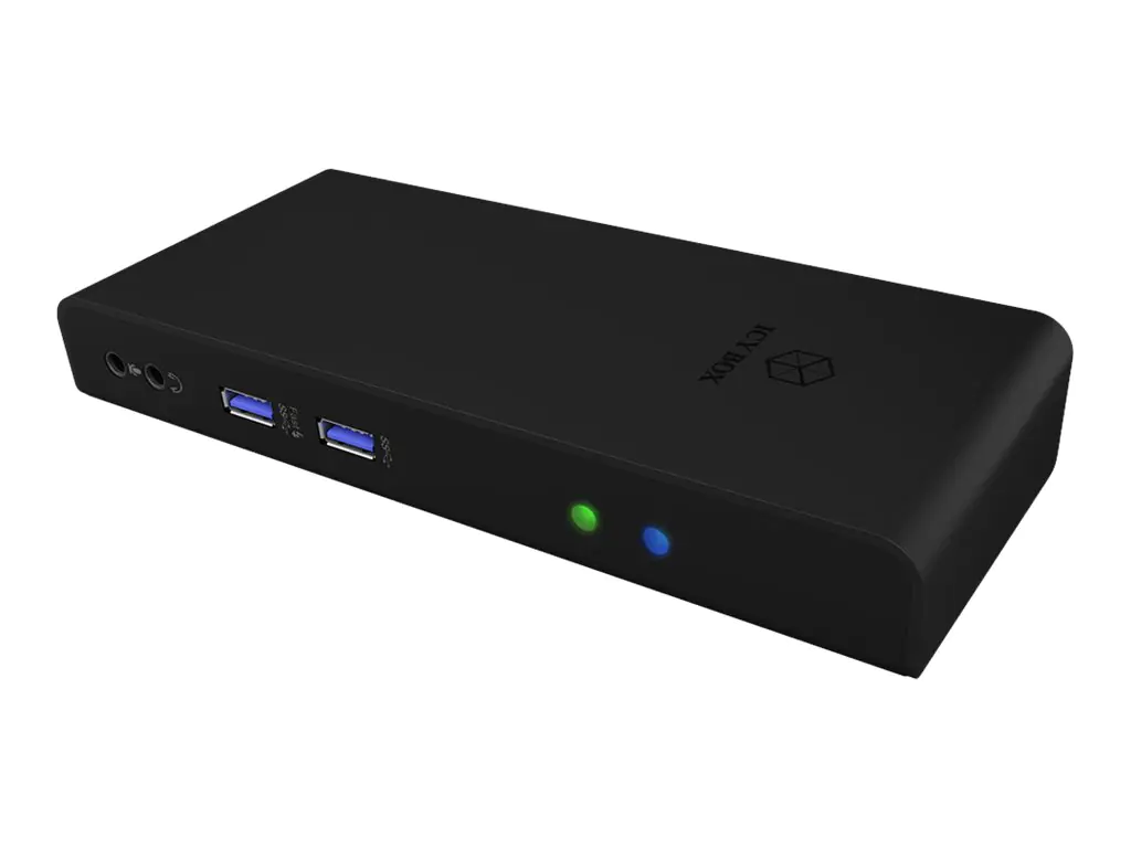 ICY BOX IB-DK2251AC - Dockingstation - USB-C / USB 3.0 - 2 x HDMI - 1GbE ICY BOX IB-DK2251AC - Dockingstation - USB-C / USB 3.0 - 2 x HDMI - 1GbE