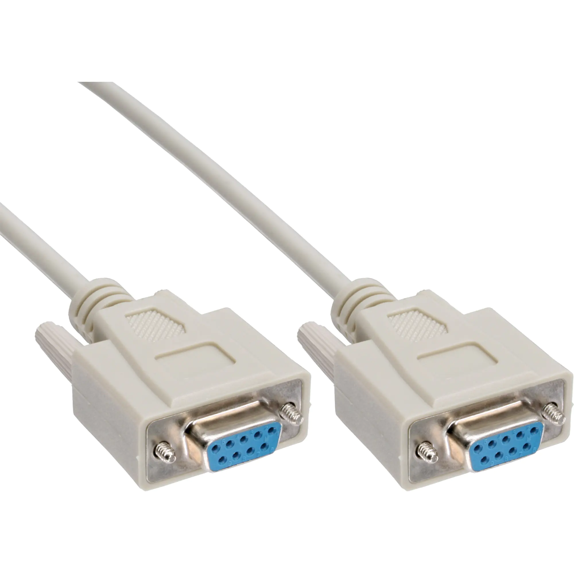InLine - Nullmodemkabel - DB-9 (W) zu DB-9 (W) - 5 m - Daumenschrauben InLine - Nullmodemkabel - DB-9 (W) zu DB-9 (W) - 5 m - Daumenschrauben