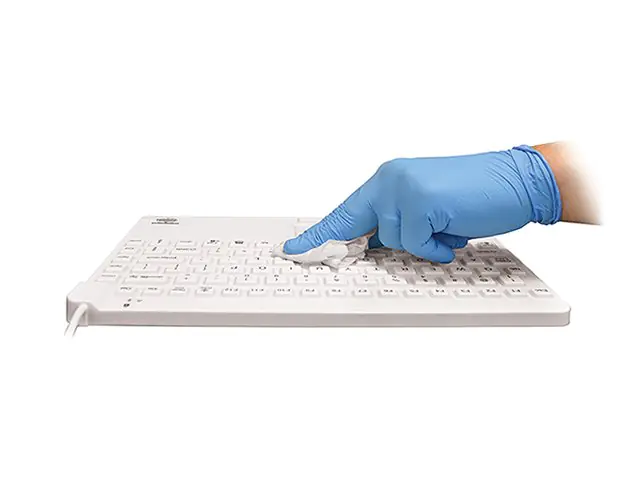 Man-Machine Really Cool Touch Keyboard White DE