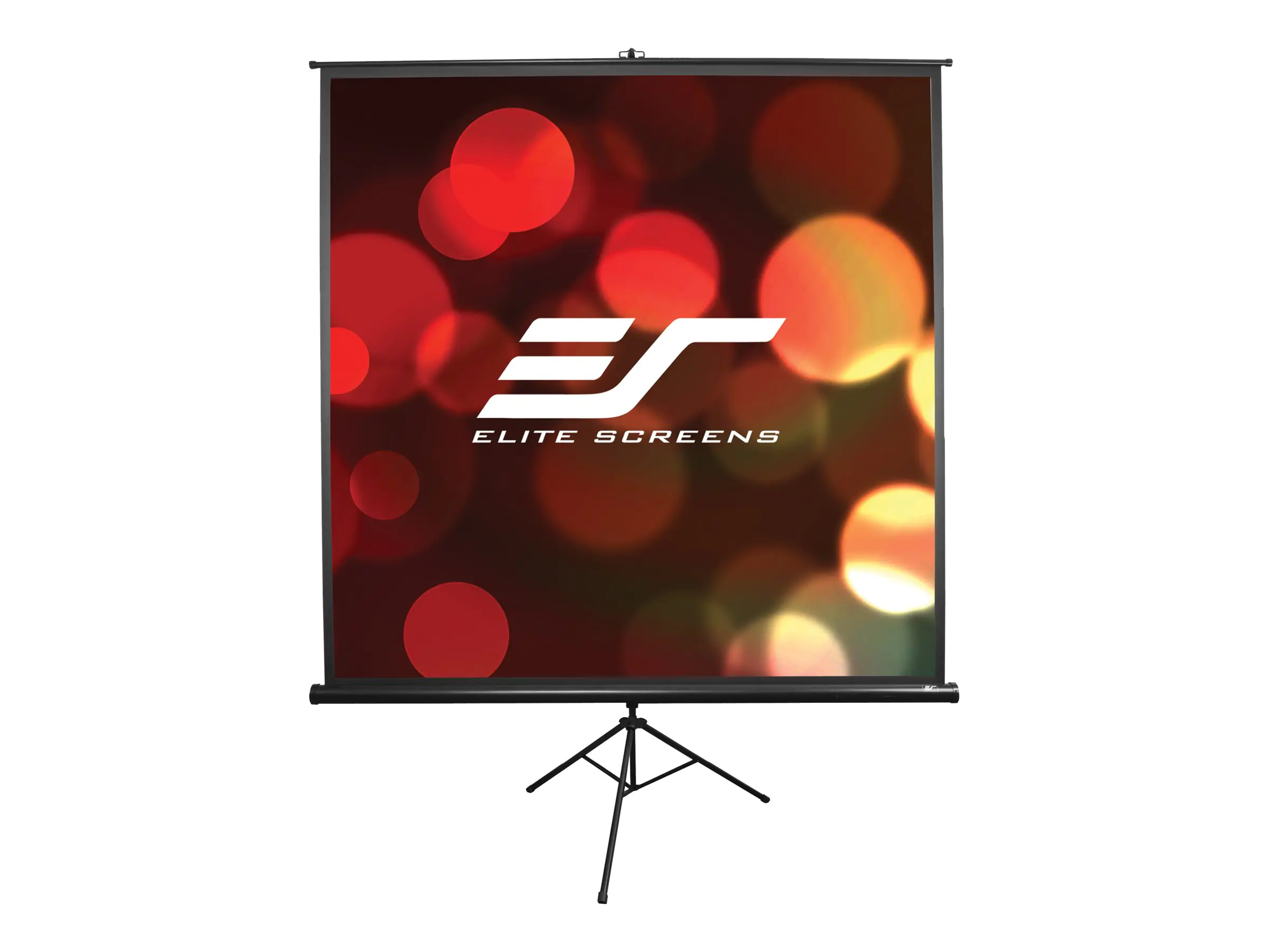 Elite Tripod Series T85UWS1 - Projektionsbildschirm mit Stativ - 216 cm (85") - 1:1 - Matte White - Schwarz