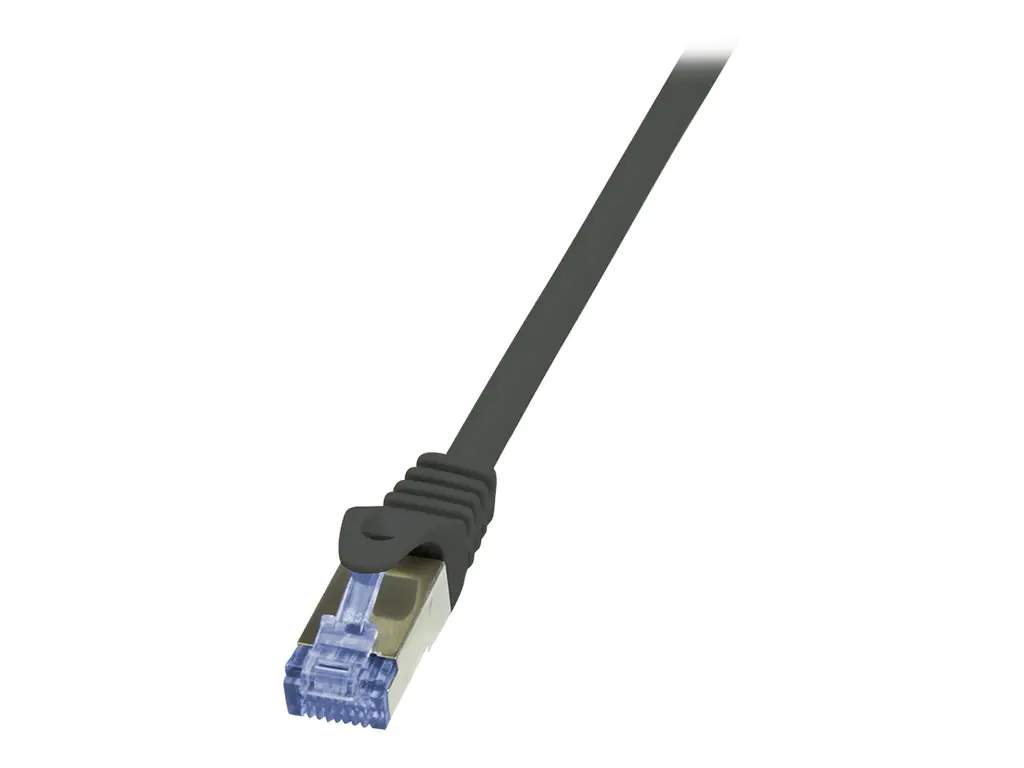 LogiLink PrimeLine - Patch-Kabel - RJ-45 (M) zu RJ-45 (M) - 10 m - SFTP, PiMF - CAT 6a - halogenfrei - Schwarz LogiLink PrimeLine - Patch-Kabel - RJ-45 (M) zu RJ-45 (M) - 10 m - SFTP, PiMF - CAT 6a - halogenfrei - Schwarz