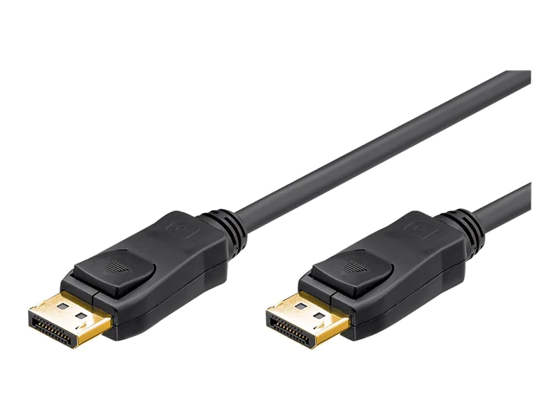 goobay - DisplayPort-Kabel - DisplayPort (M) zu DisplayPort (M) - DisplayPort 1.2 - 5 m - rund, 4K Unterstützung - Schwarz goobay - DisplayPort-Kabel - DisplayPort (M) zu DisplayPort (M) - DisplayPort 1.2 - 5 m - rund, 4K Unterstützung - Schwarz