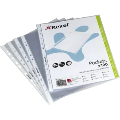Hetzel Prospekthülle 1300063 A5 PP glasklar 100 St./Pack.