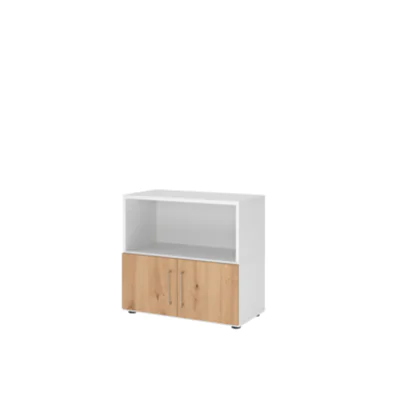 Hammerbacher Regal FlexWall 800 x 748 x 417 mm (B x H x T) 28kg Holz weiß Hammerbacher Regal FlexWall 800 x 748 x 417 mm (B x H x T) 28kg Holz weiß