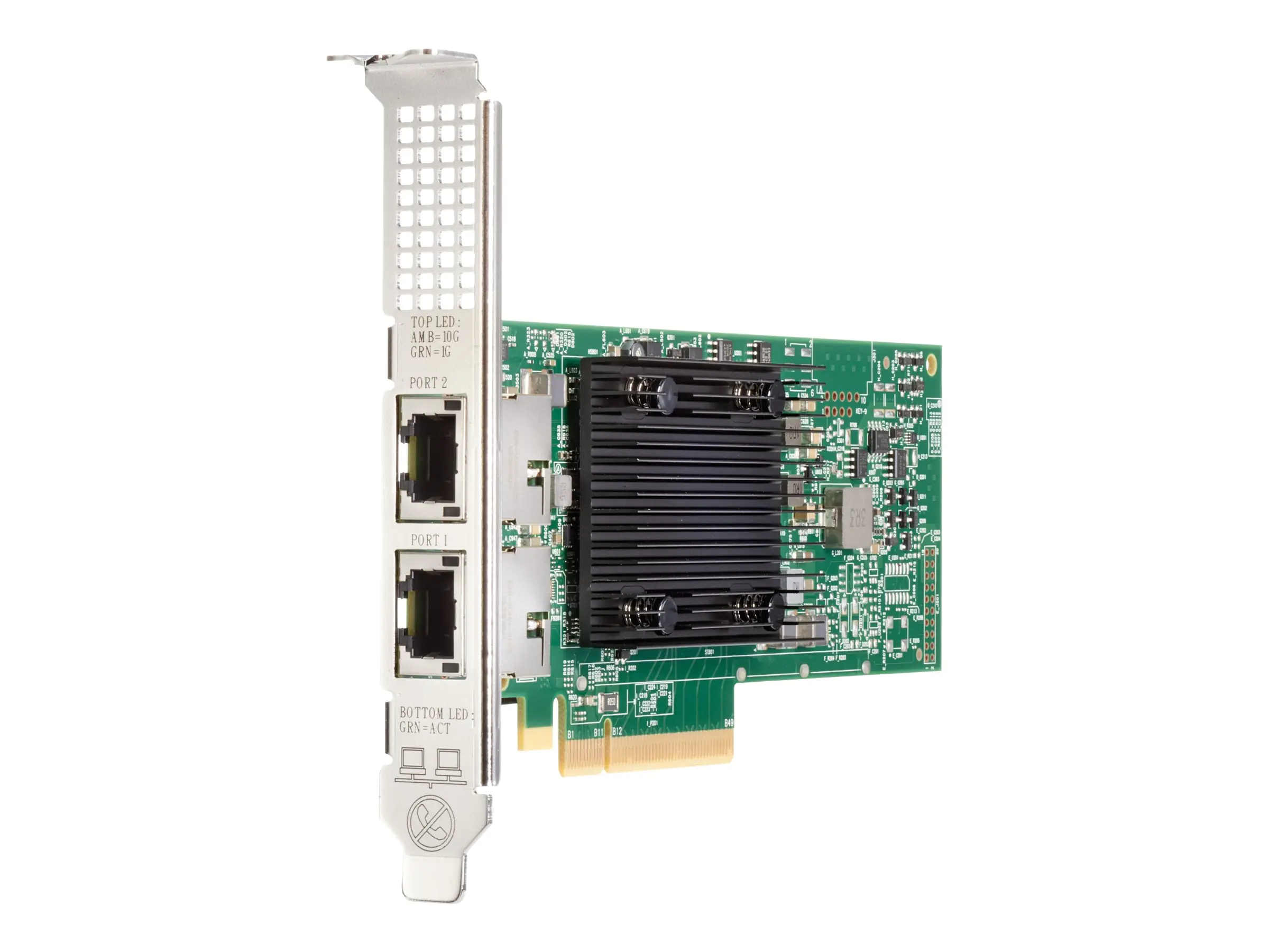 Broadcom BCM57416 - Netzwerkadapter - PCIe 3.0 x8 - Gigabit Ethernet / 10Gb Ethernet x 2 - für ProLiant DL20 Gen10, DL325 Gen10, DL360 Gen10, DL380 Gen10, ML30 Gen10, XL220n Gen10 Broadcom BCM57416 - Netzwerkadapter - PCIe 3.0 x8 - Gigabit Ethernet / 10Gb Ethernet x 2 - für ProLiant DL20 Gen10, DL325 Gen10, DL360 Gen10, DL380 Gen10, ML30 Gen10, XL220n Gen10