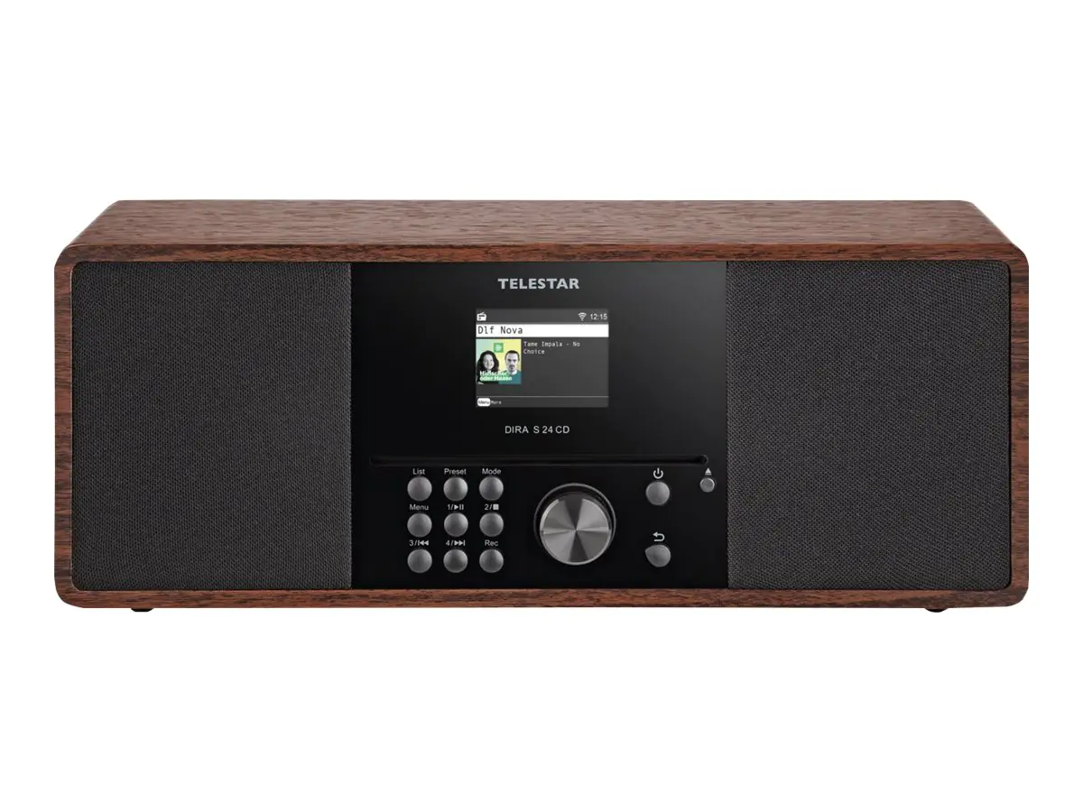 TELESTAR DIRA S 24 CD - CD-Player/Radio - Holz