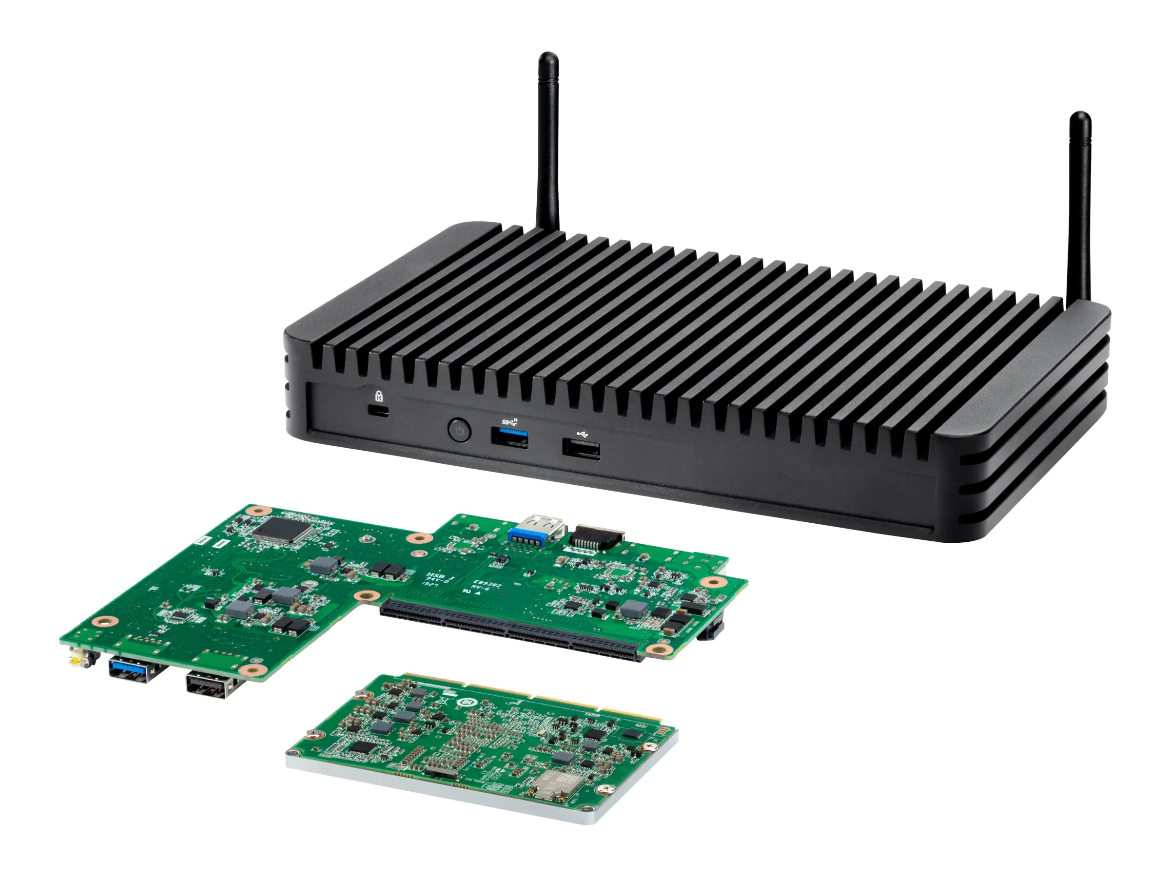 Intel Next Unit of Computing Kit Rugged Chassis Element - Barebone - Mini-PC - keine CPU - GigE
