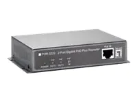 LevelOne POR-0222 - Repeater - 1GbE - 10Base-T, 100Base-TX, 1000Base-T - 2 Anschlüsse - RJ-45 / RJ-45 - bis zu 100 m
