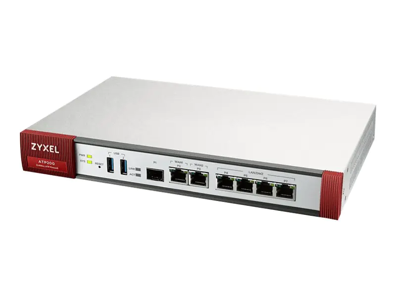 Zyxel ZyWALL ATP200 - Sicherheitsgerät - 1GbE - H.323, SIP - Cloud-verwaltet